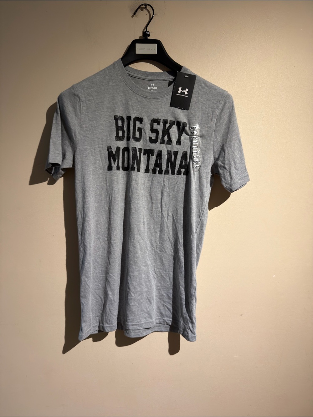 Under Armour Gray 'Big Sky Montana' Graphic Short-Sleeve Tee